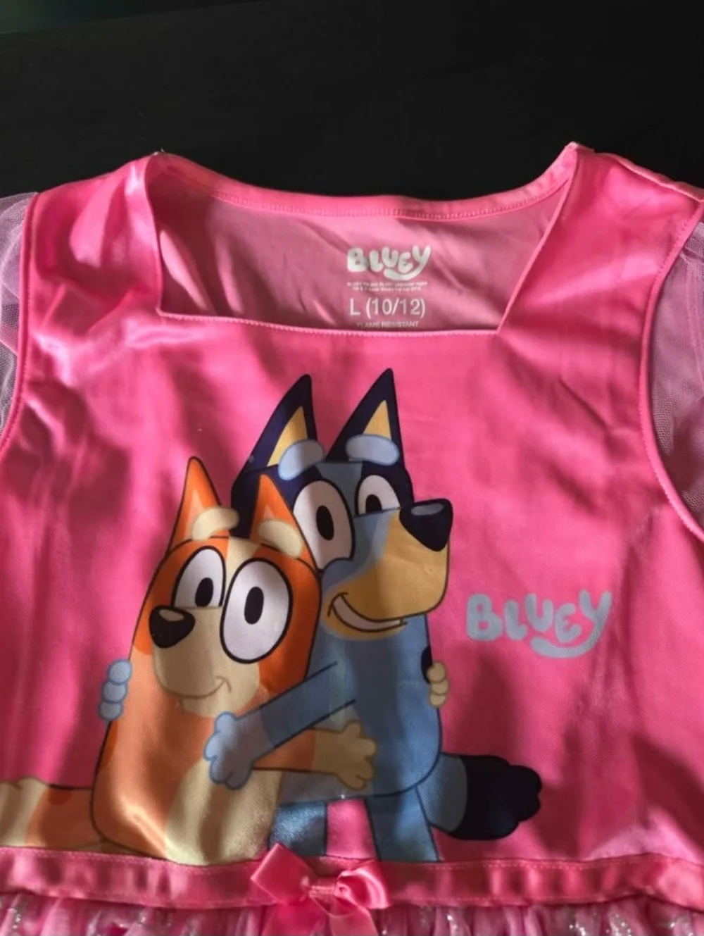 Bluey Girls Size Large Pajama Dress
